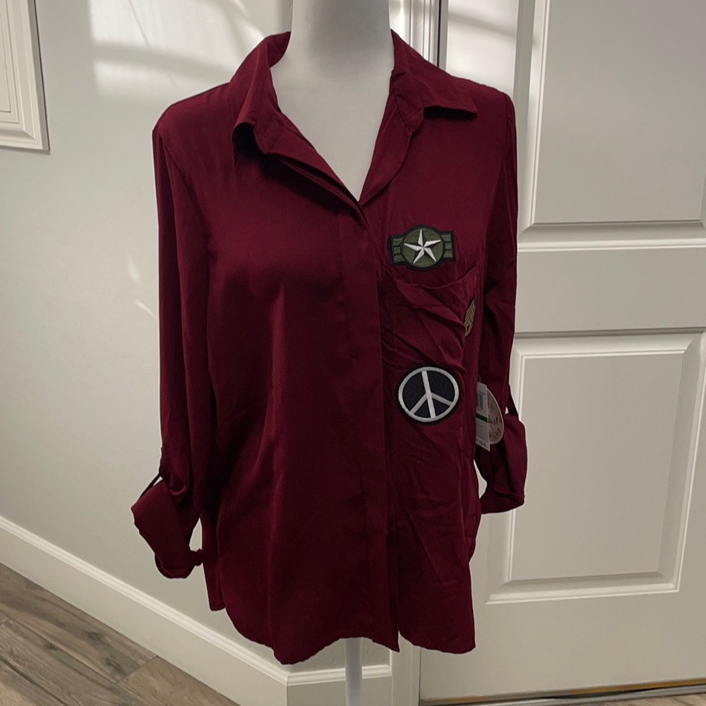 Gypsies and Moondust buttoned down shirt